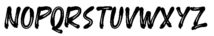 Quick Racing Font UPPERCASE