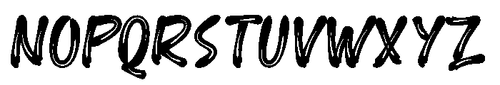 Quick Racing Font LOWERCASE