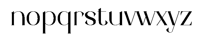 Quick Restart Font LOWERCASE