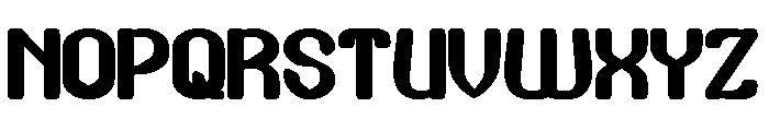 Quick Shot Bold Font UPPERCASE