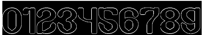Quick Shot-Hollow-Inverse Font OTHER CHARS