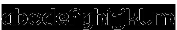 Quick Shot-Hollow-Inverse FONT
