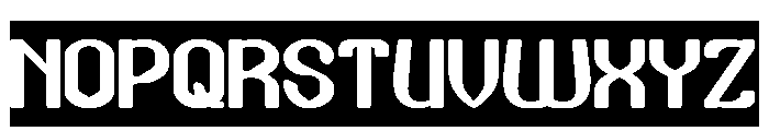 Quick Shot-Inverse Font UPPERCASE
