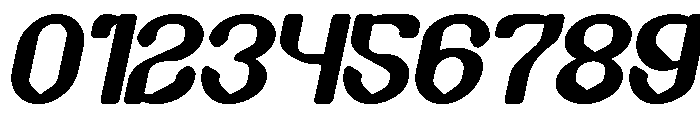 Quick Shot Italic Font OTHER CHARS