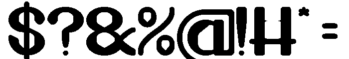Quick Shot Font OTHER CHARS