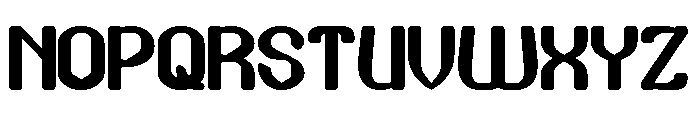 Quick Shot Font UPPERCASE