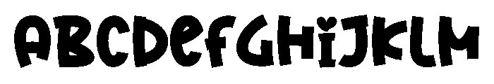 Quick Smash Font UPPERCASE