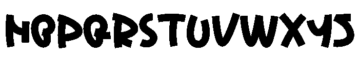 Quick Smash Font UPPERCASE