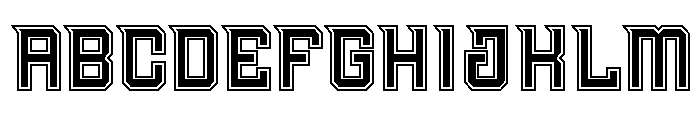 Quick Steps Font UPPERCASE