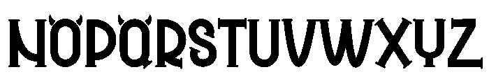 Quick Vampir Font LOWERCASE