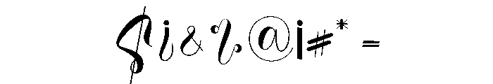 Quicklie Font OTHER CHARS