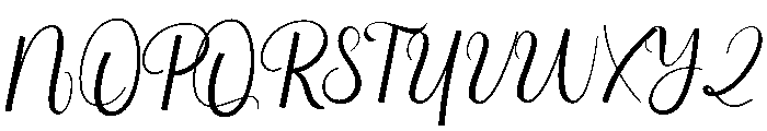 Quicklie Font UPPERCASE