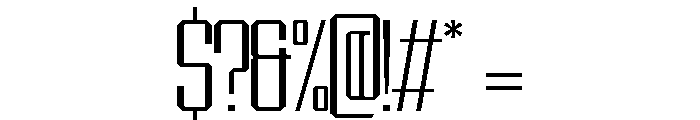 Quickly Light Font OTHER CHARS
