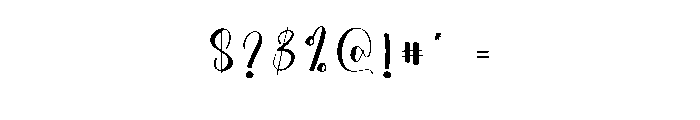 Quickly2 Font OTHER CHARS