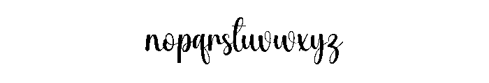 Quickly2 Font LOWERCASE