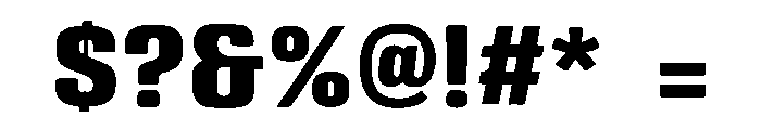 Quicklys Font OTHER CHARS
