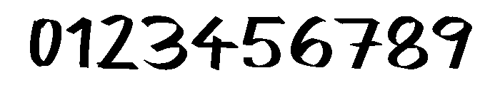 Quickpen Font OTHER CHARS