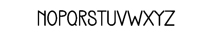 Quicksend Font UPPERCASE