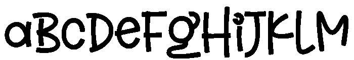 Quicky Strights Font UPPERCASE
