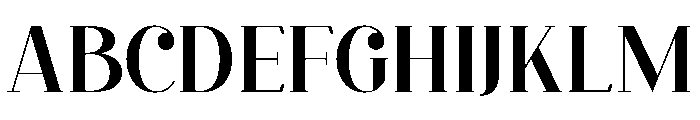 Quiet Golden Font UPPERCASE