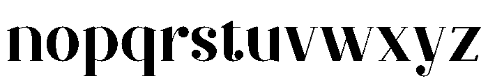 Quiet Golden Font LOWERCASE