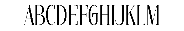 Quiet Lumie Regular Font UPPERCASE