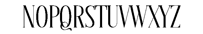 Quiet Lumie Regular Font UPPERCASE