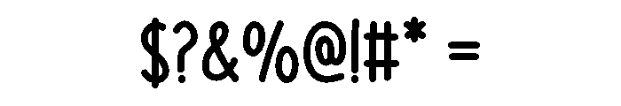 Quiet Miracle Font OTHER CHARS