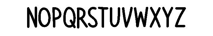Quiet Miracle Font LOWERCASE