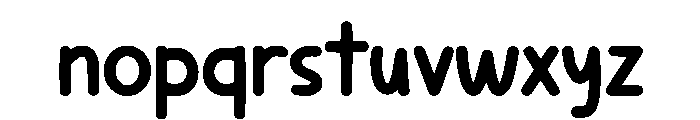 Quiet Moments Font LOWERCASE