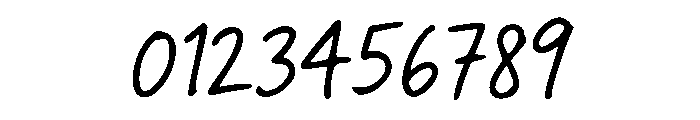 Quiet Notely Script Font OTHER CHARS