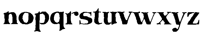 Quiet Story Regular Font LOWERCASE