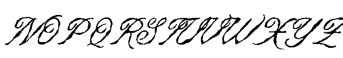 Quiet Story Script Font UPPERCASE