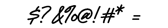 Quild Trip Regular Font OTHER CHARS