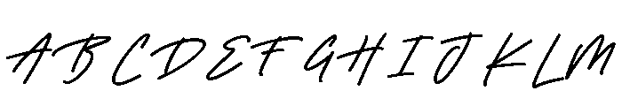 Quild Trip Regular Font UPPERCASE