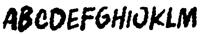 Quilts Font UPPERCASE
