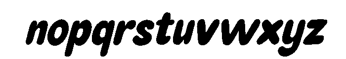 Quimbo Oblique Font LOWERCASE