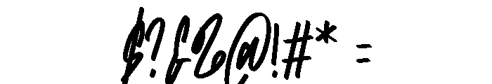 Quin Rose Font OTHER CHARS