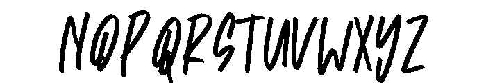 Quin Rose Font UPPERCASE