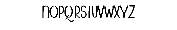 Quinceanera Font LOWERCASE