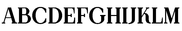 Quincho Font UPPERCASE