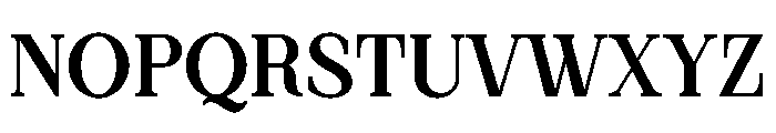Quincho Font UPPERCASE