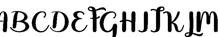 Quincy-Regular Font UPPERCASE