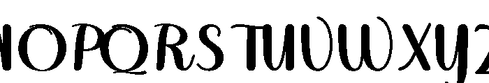Quincy-Regular Font UPPERCASE
