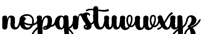 Quincy-Regular Font LOWERCASE