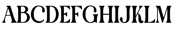 Quine Camera Font UPPERCASE