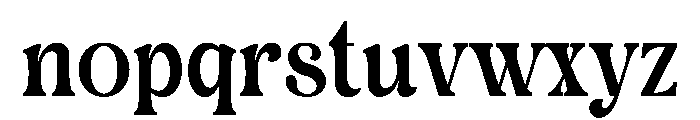 Quine Camera Font LOWERCASE