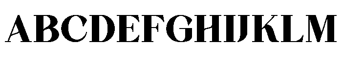 Quinela Black Font UPPERCASE