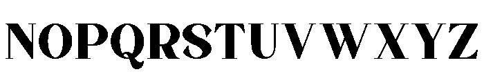 Quinela Black Font UPPERCASE