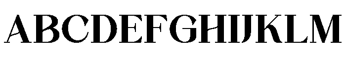 Quinela Bold Font UPPERCASE